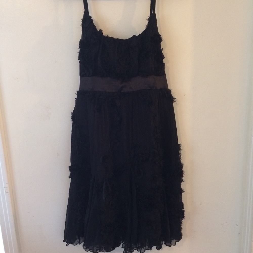 Vanity brand black dress